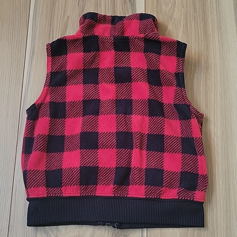 *3/$15* Carter's 24M Buffalo Check Plaid Boys Vest